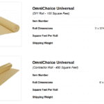 OmniChoice Acoustical Universal Underlayment